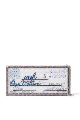 Envelope Million Dollar Check Clutch